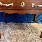 Walnut Sideboard in Louis XV Style, 20th Century