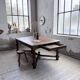 Oak table in Louis XIV style 1900