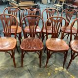 Set of 8 bistro chairs