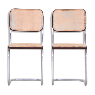 Pair of rattan chairs, 1930s Germany