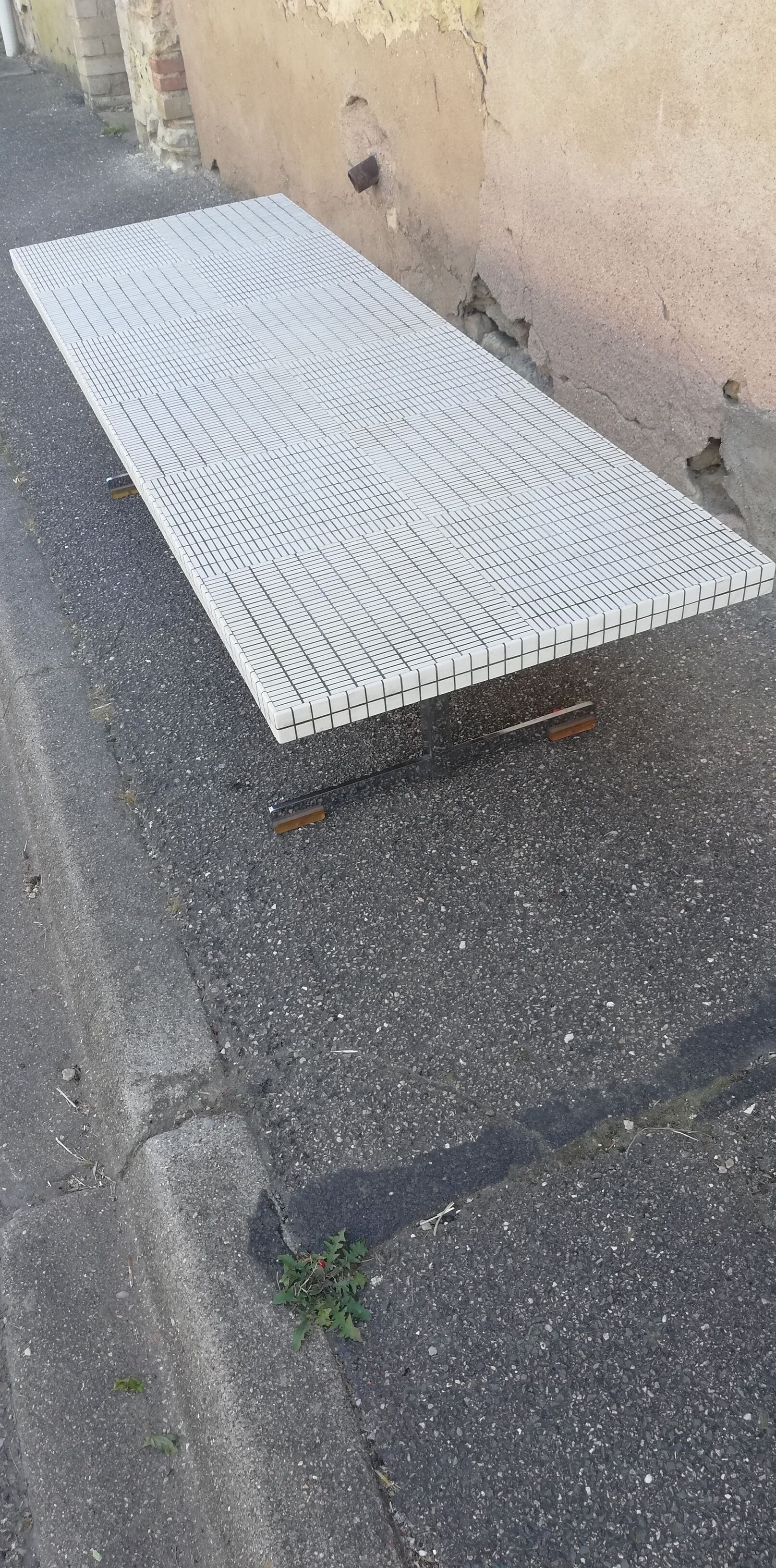 Vintage ceramic coffee table