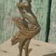 Bougeoirs anciens en bronze