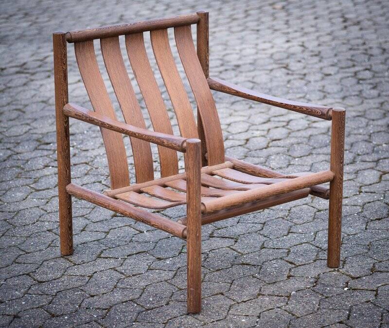 Fauteuils en Wengé par Jørn Nilson, Danemark, 1966, Set de 2