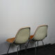 Paire de chaises DSX par Eames pour Herman Miller, 1960