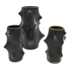 Ceramic vases from the 1970s, by Michael Andersen designed by Knud Basse.