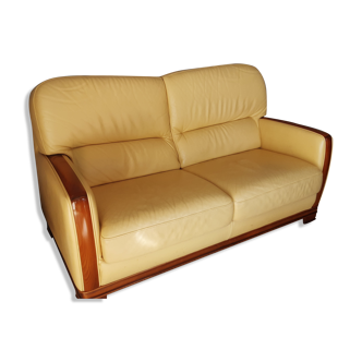 Leather sofa