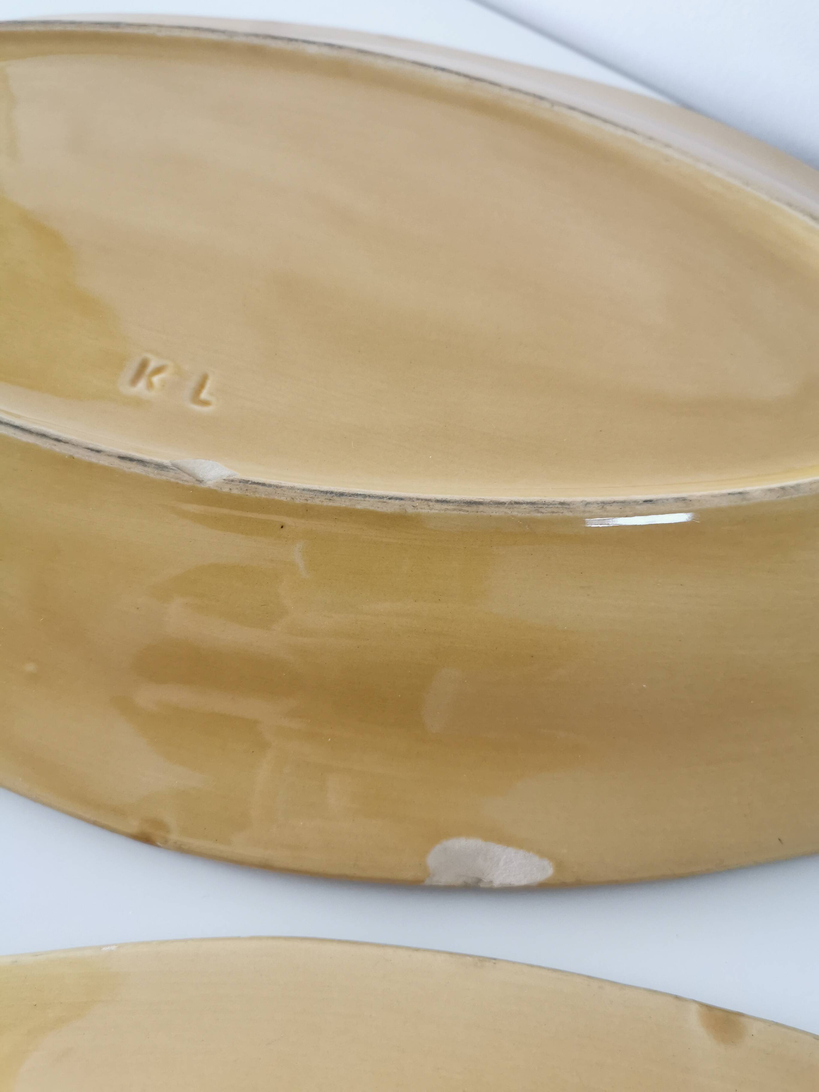 Vintage Fish Serving Plate: KIL Yugoslavia Mid-Century Tableware