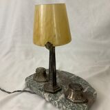 Lampe de bureau encrier art nouveau art déco 1930 années 30