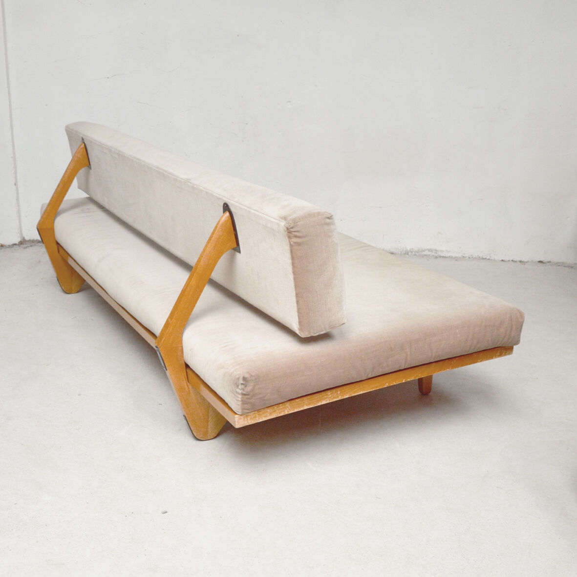 Daybed light brown, 1960