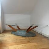 Coffee table by Paolo Deganello, model Artifici from 1985.