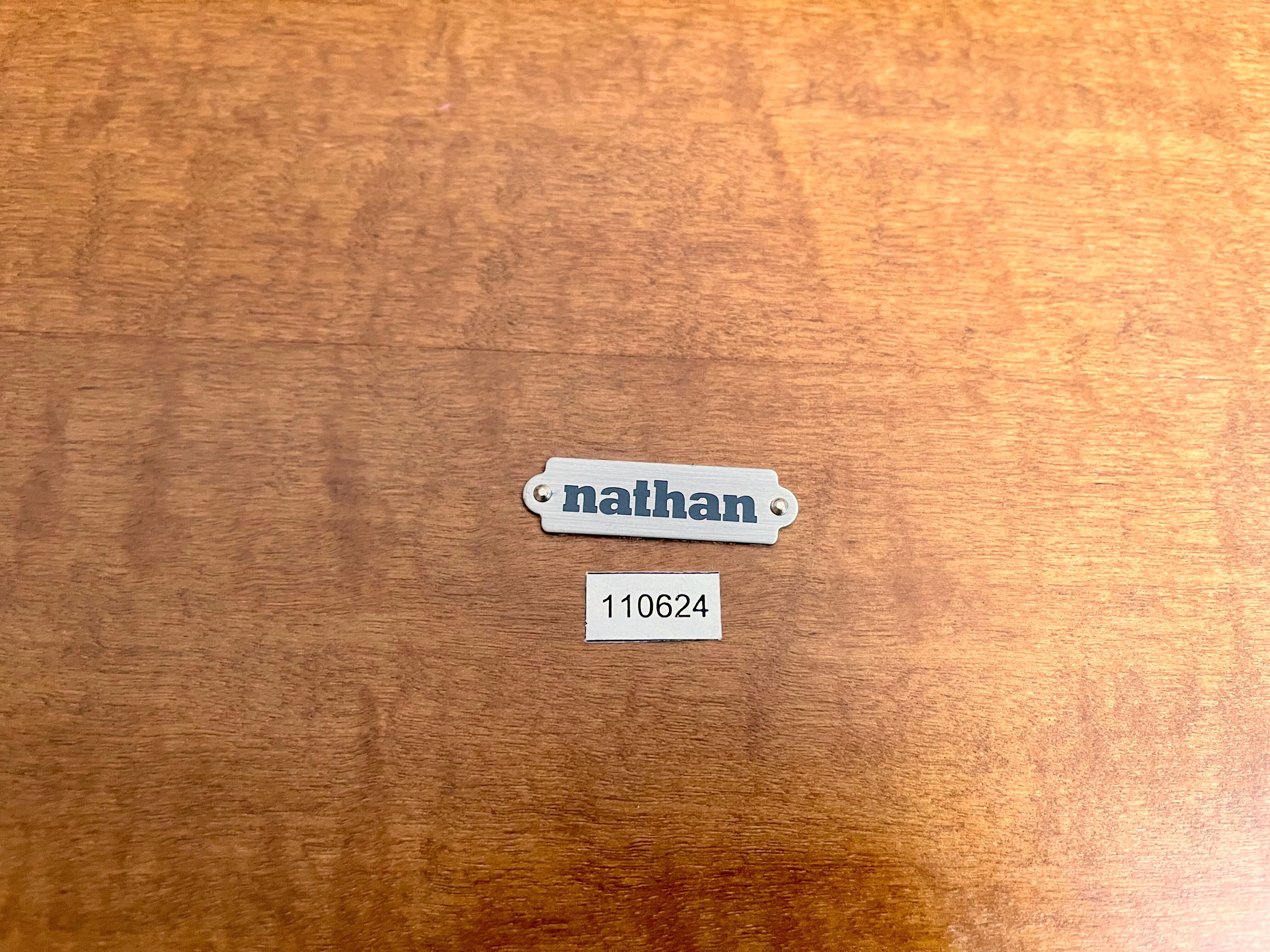 Table basse en teck par Nathan