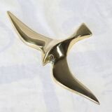 Set of 3 brass gulls birds | 15 - 20 -25 cm