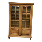 Vintage wooden display cabinet / bookshelf / shelf