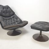 F588 armchair and ottoman by Geoffrey Harcourt for Artifort, 60s