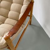 Safari chair & ottoman by Bror Boije for Dux