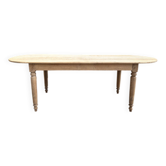 Table chêne massif XIXème