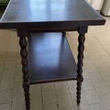 Dark wood table
