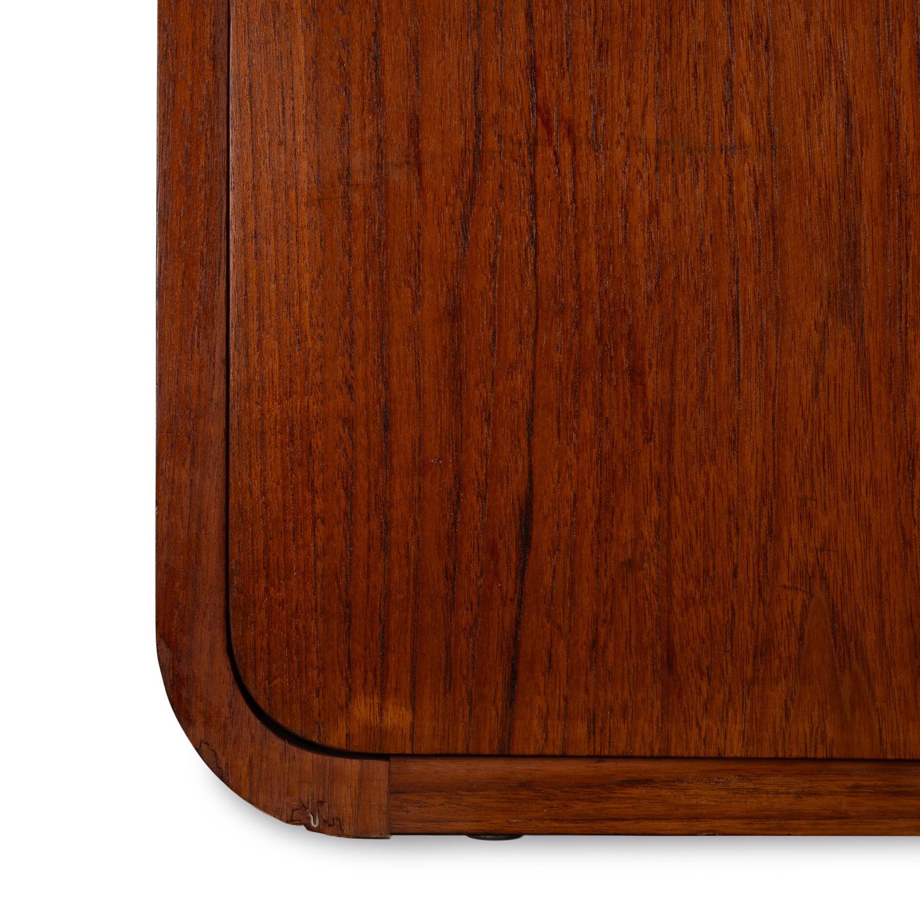 Danish Design Teak Pianette by Louis Zwicki, 1950s