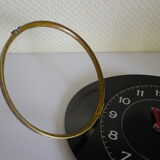 Black bakelite pendulum, bayard brand, 50s