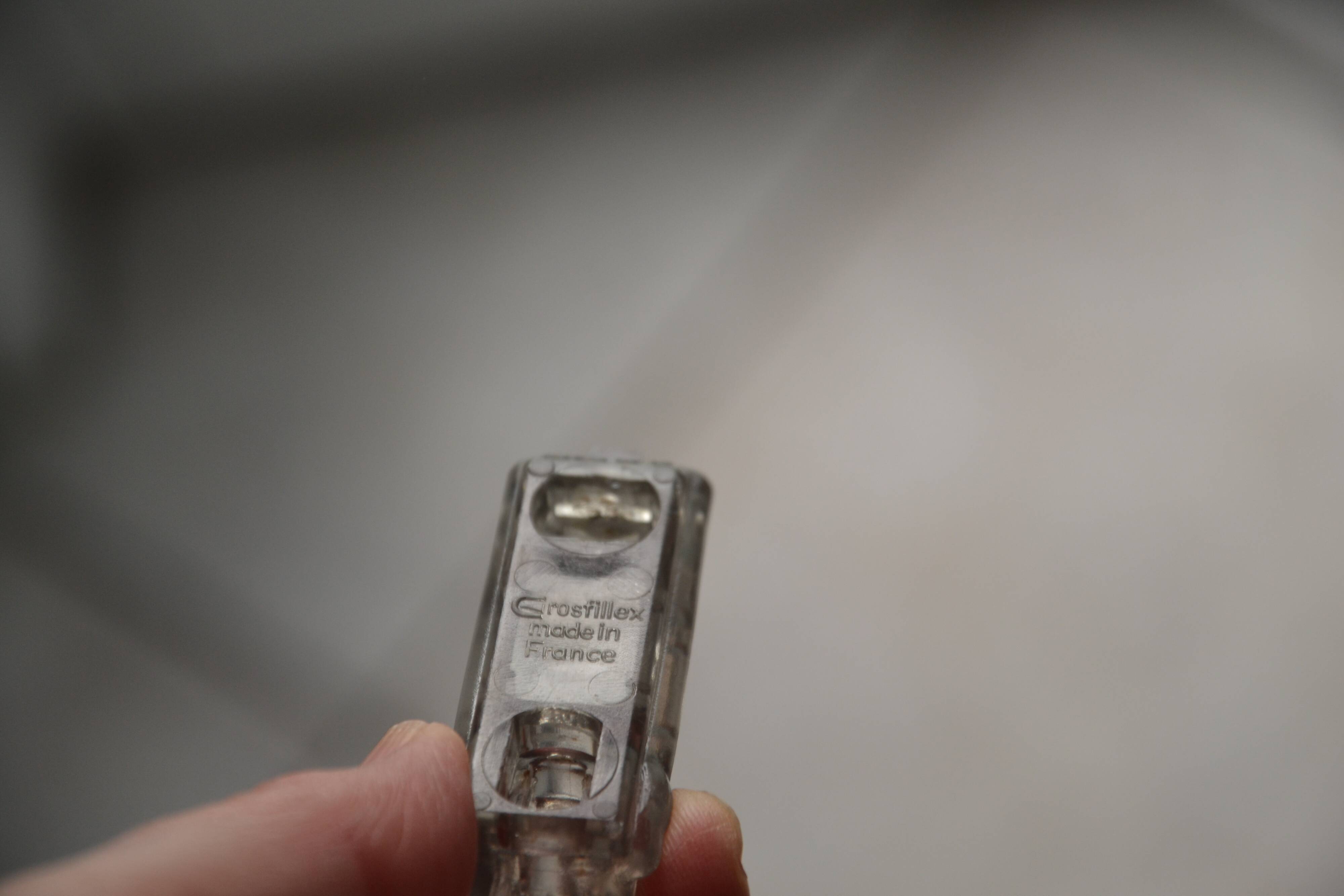 Miroir pivotant Grosfillex, années 60-70