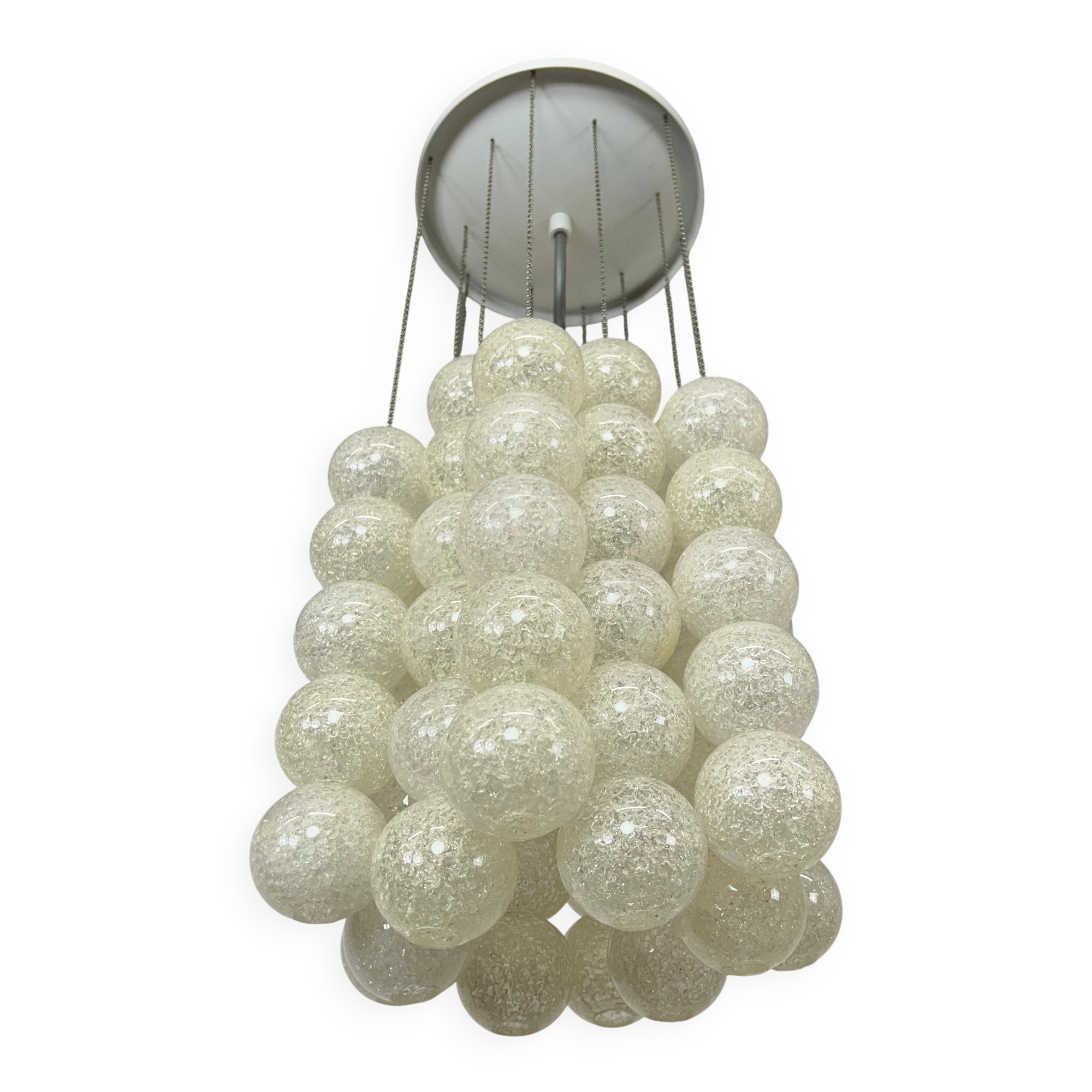 Lampe suspendue Napako design milieu du siècle