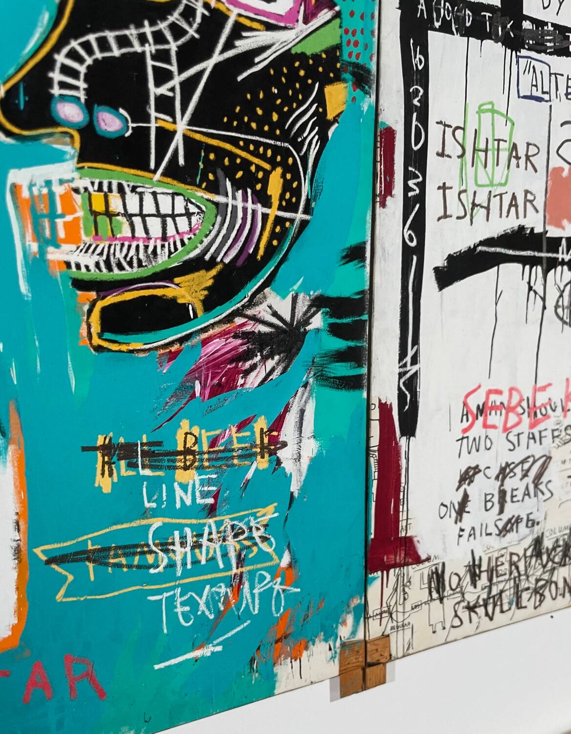 Jean Michel Basquiat (1960-1988), Ishatar 1983, publié par King McGaw, sous licence Arestar New York