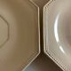 Set de 4 assiettes octogonales perles Creil & Montereau 19e
