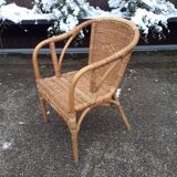 Fauteuil osier