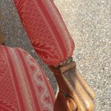 Paire  de fauteuils Cabriolet style Louis XV