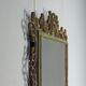 Wrought iron mirror from the 1980s.
