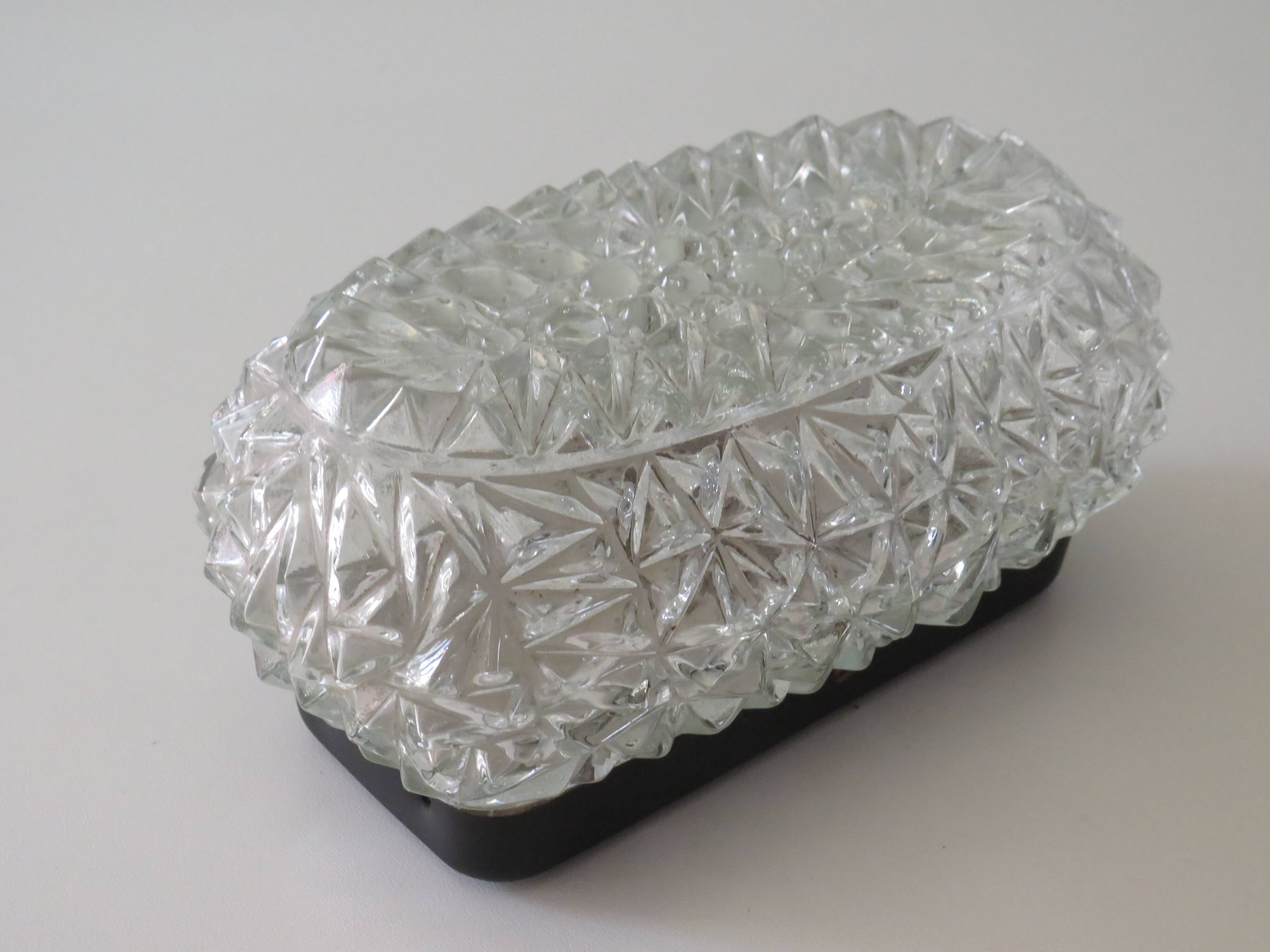 Mid-century oval wall lamp, Belgium 1960-1970