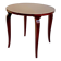 Art Deco pedestal table, mahogany veneer, diameter 60.4 cm