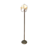 Floor lamp in brass and lacquered aluminum Italia Anni '50