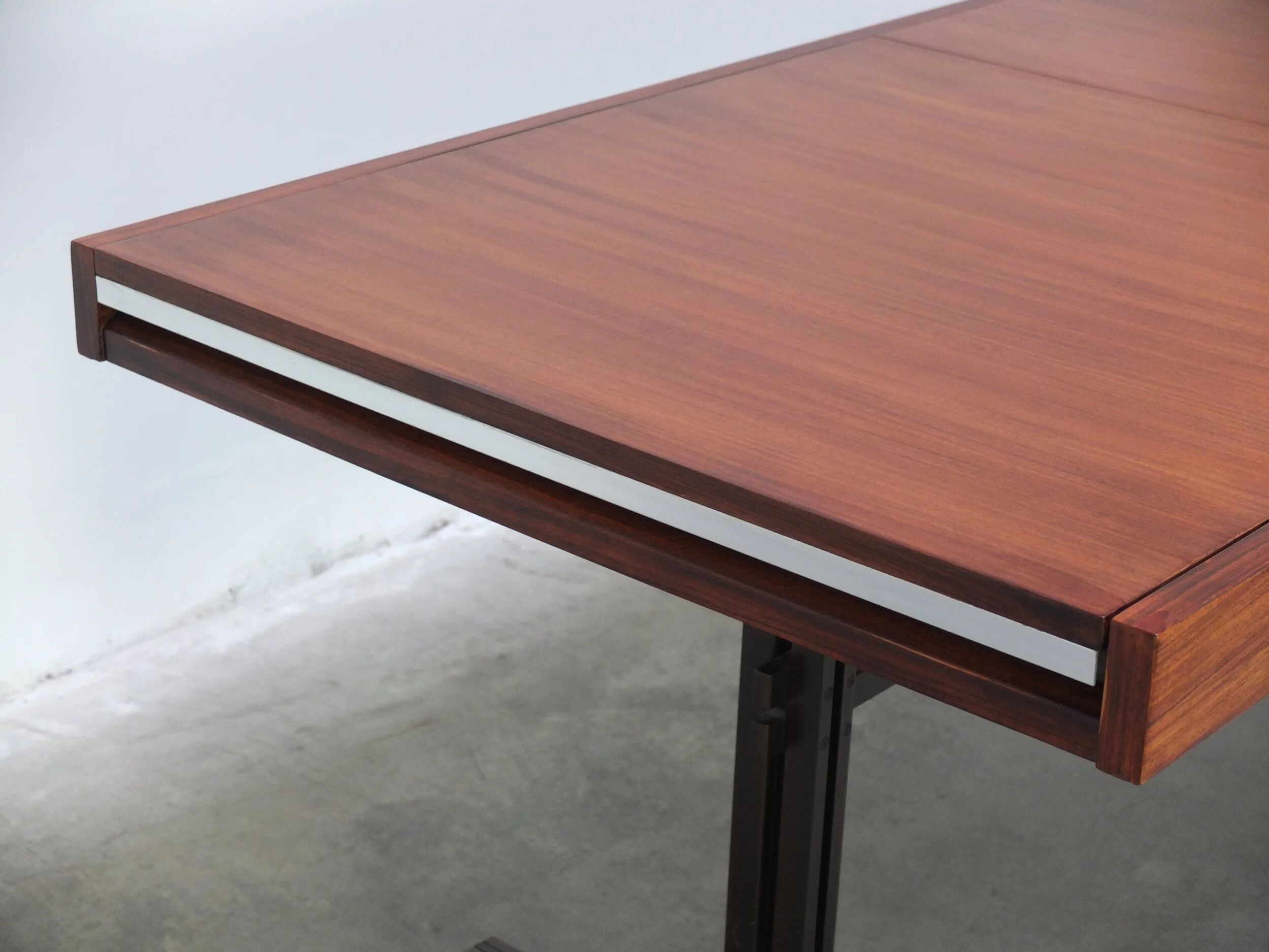 Rare freestanding table desk by Roger De Winter for E.M.Y., 1965