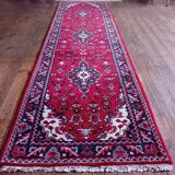 Handmade Indo-Keshan hallway rug 307x84cm