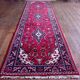 Handmade Indo-Keshan hallway rug 307x84cm