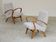 Pair of restored armchairs in large bouclette by Frantisek Jirak for Tatra 1960