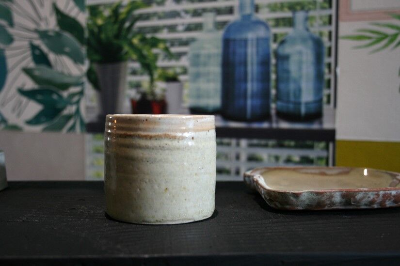 Pot cup in sandstone 1968