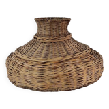 Rattan wicker lampshade