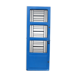 Glazed wood entrance door