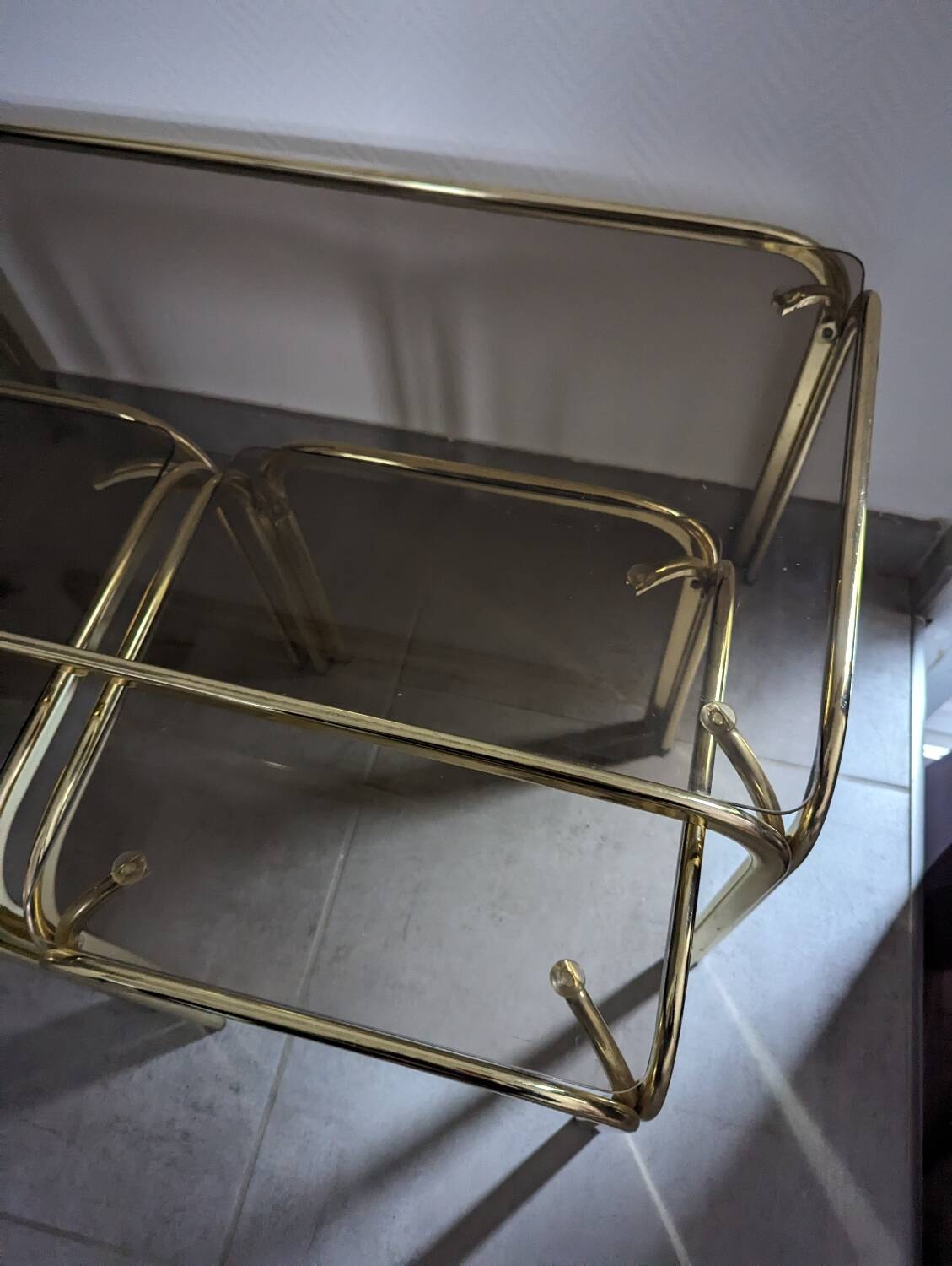 Mid century nesting table from the 80s