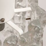 Kalmar Murano glass ceiling lamp, 1960 Austria.