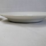 Ceranord St Amand plate with flower decoration and cutlery set