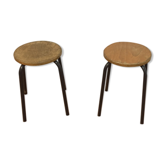 Pair of stools Mullca