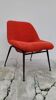 Vintage armchair in original French terry fabric - 1970s