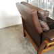 Leather armchair design 1980