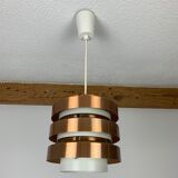 Scandinavian copper pendant lamp by MetallDrucker 60s