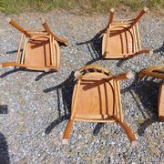 6 Luterma bistro chairs