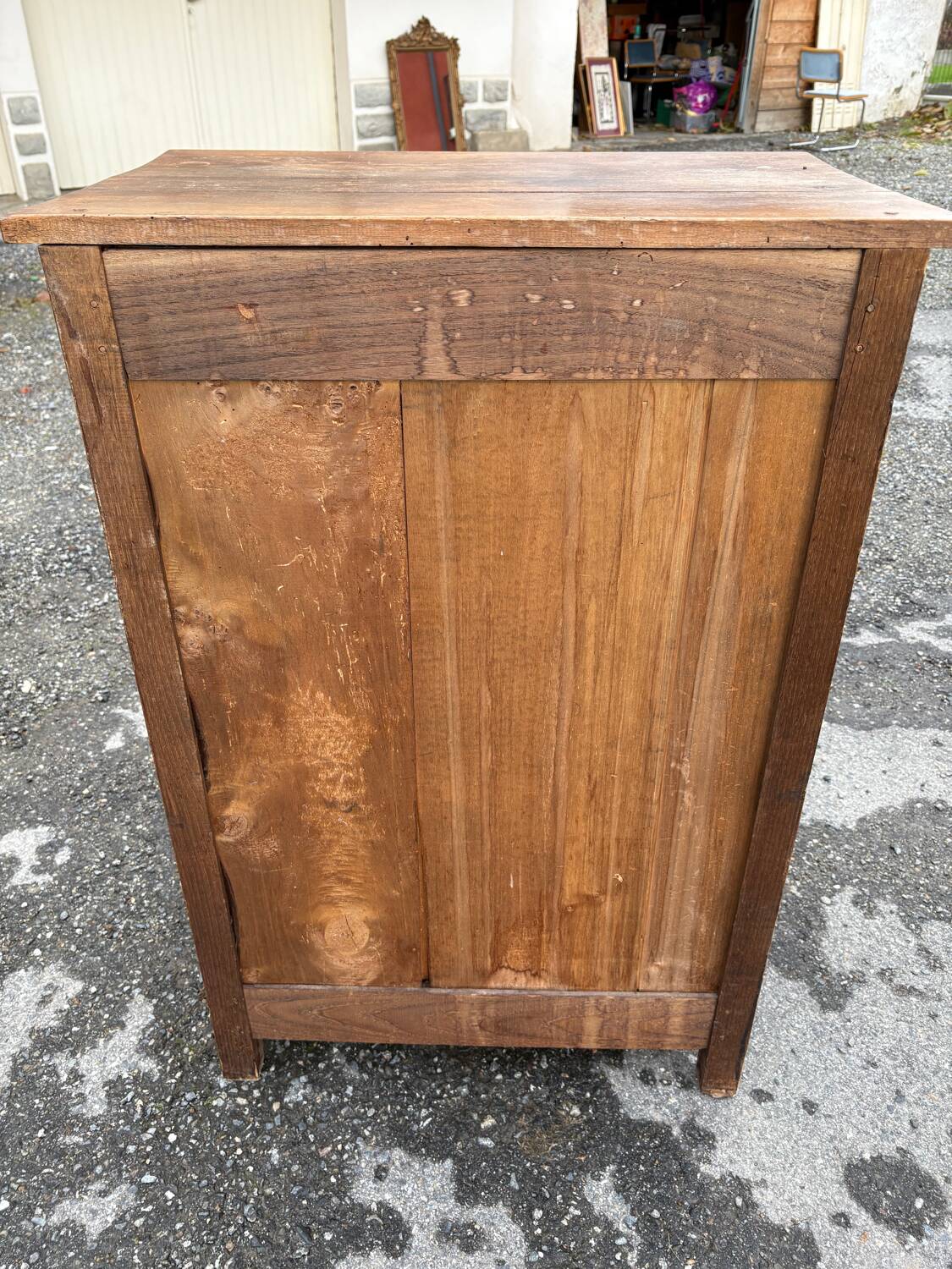 Buffet parisien ancien en bois fin XIX - debut XX ème siècle