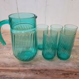 Carafe with 5 water glasses